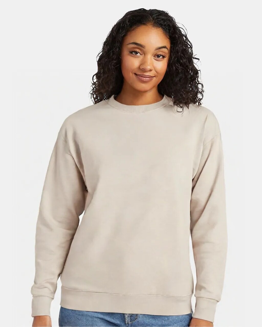 Hanes Unisex EcoSmart Fleece Crewneck Sweatshirt For Casual Wear